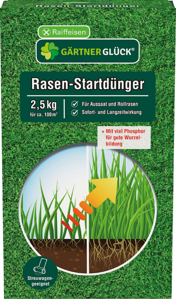 GÄRTNERGLÜCK Rasen-Startdünger